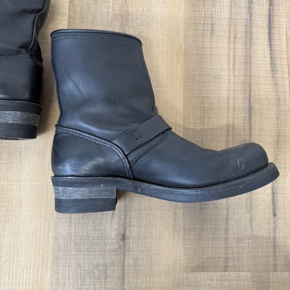 Goodyear Welted Nana Industrial Black Motorcycle Boots Men's Size 8M (see below) - Picture 13 of 14